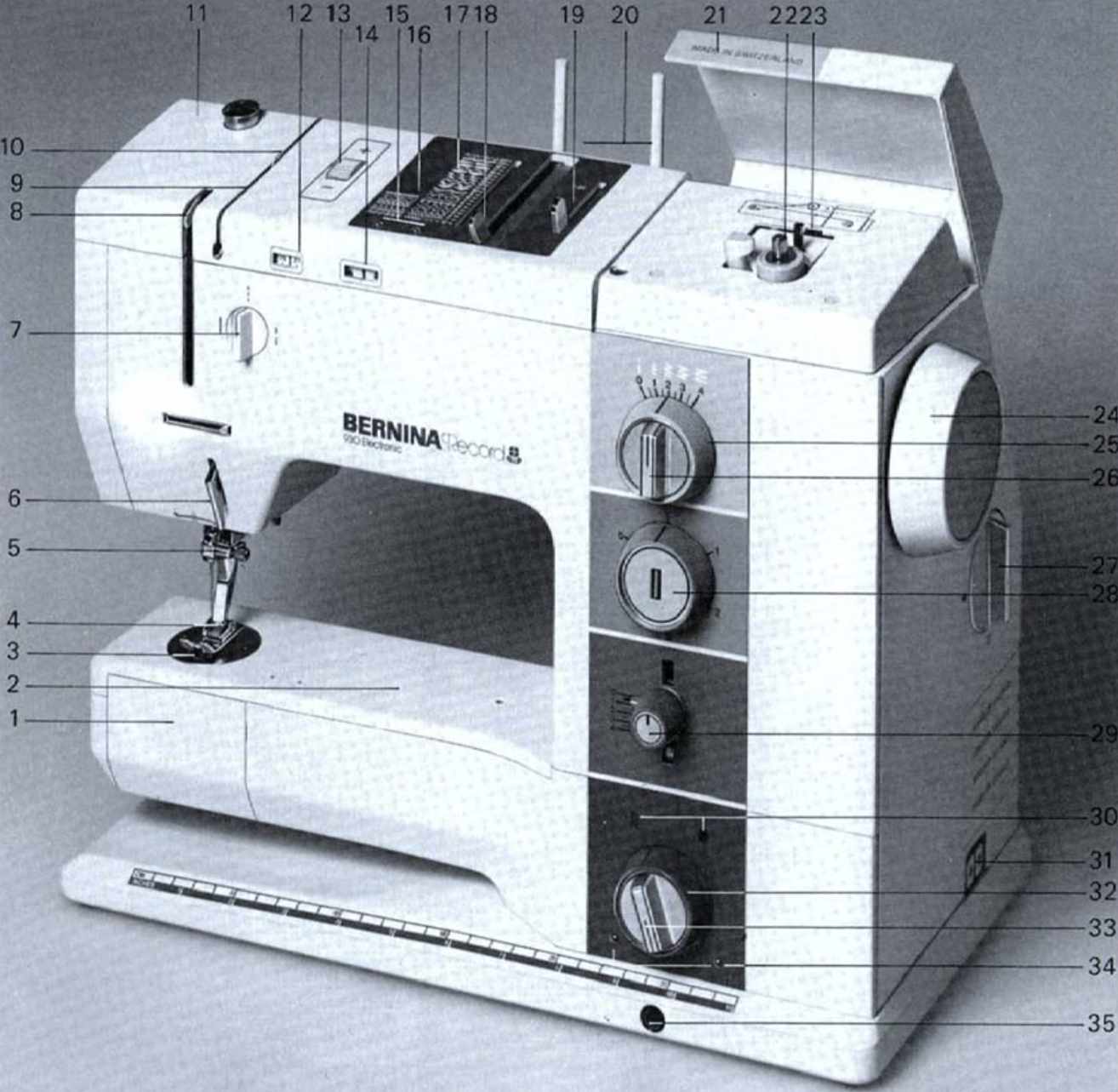 Bernina 730, 930, and Viking 940 Sewing Machine Service and Operating Manuals
