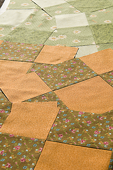 Blocks used in the border of Sunshine and Shadow quilt | BioWoltcn