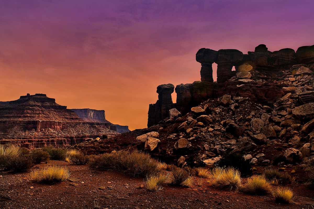 Image: Hoodoos at the Dead Horse Point State Park.