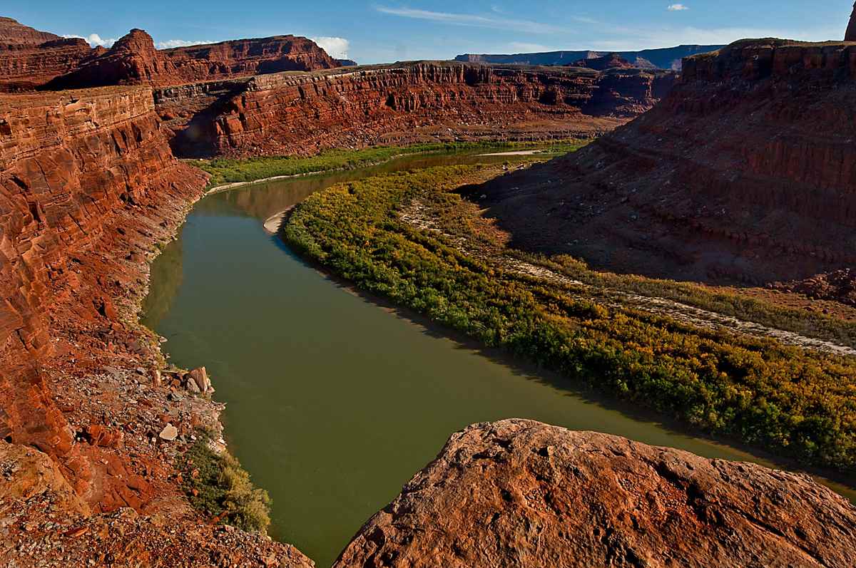 Image: Afternoon shot of the Dead Horse Canyon