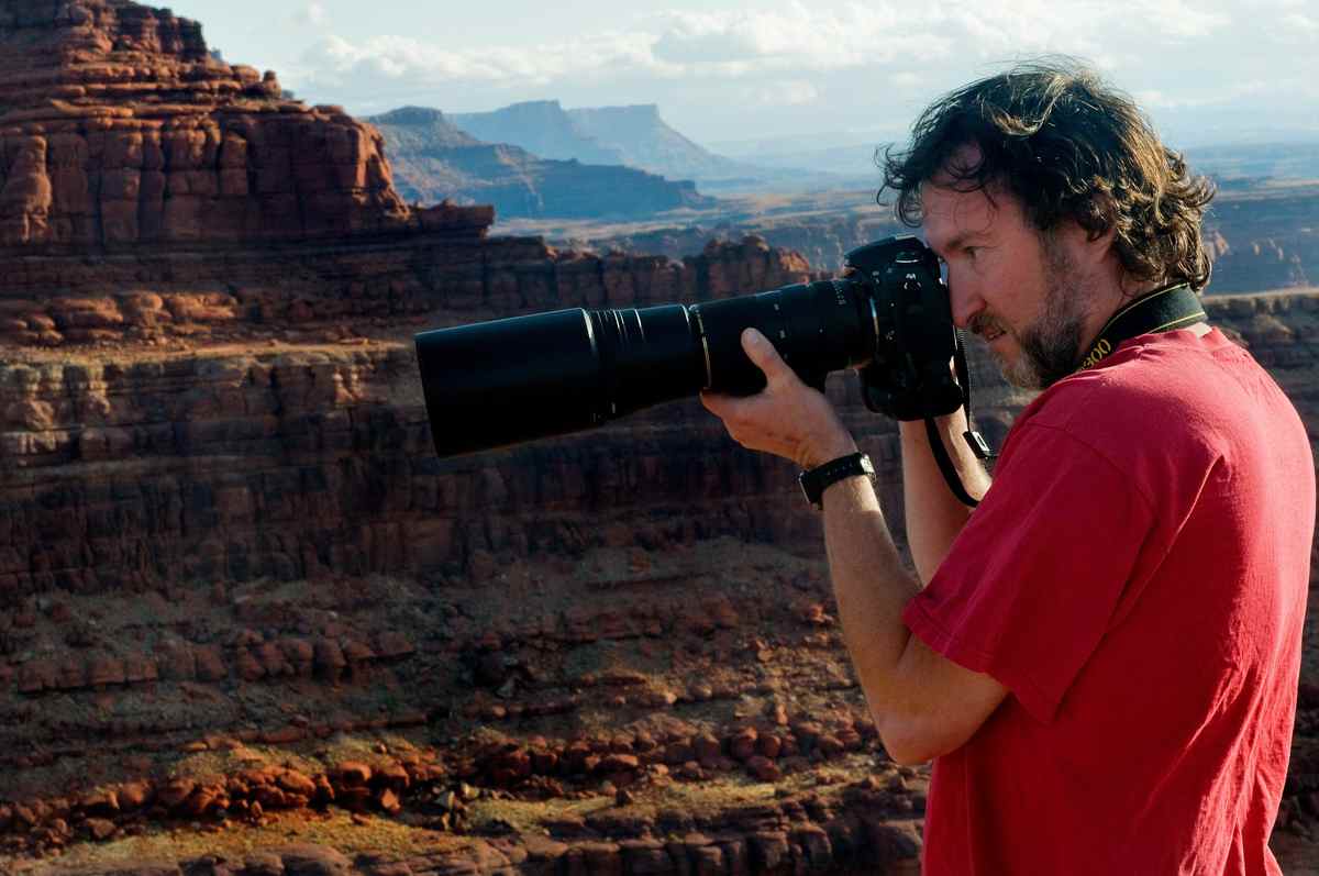 Image: Photographing at the Dead Horse Canyon