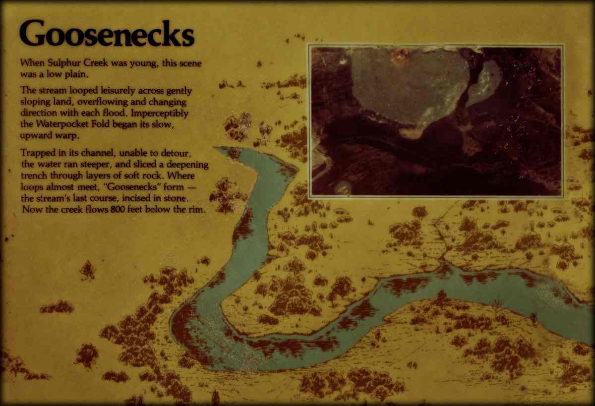 Image: Information Board at Sulfur Creek Gooseneck